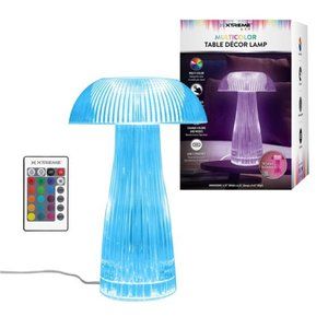 NEW Neon Light Home Decor MultiColor Mushroom LED Tabletop Touch Lamp wth Remote